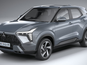 Mitsubishi Xforce 2024 3D Model