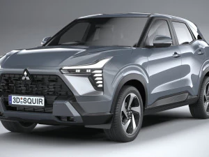 Mitsubishi Xforce 2024 3D Model