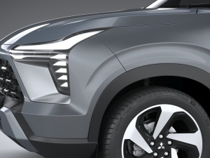 Mitsubishi Xforce 2024 3D Model