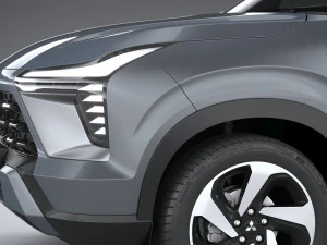 Mitsubishi Xforce 2024 3D Model
