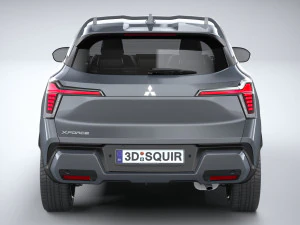 Mitsubishi Xforce 2024 3D Model