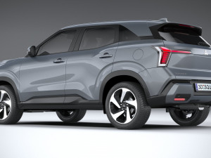 Mitsubishi Xforce 2024 3D Model