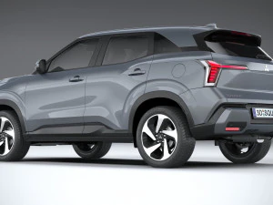 Mitsubishi Xforce 2024 3D Model