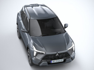 Mitsubishi Xforce 2024 3D Model