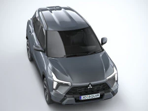 Mitsubishi Xforce 2024 3D Model