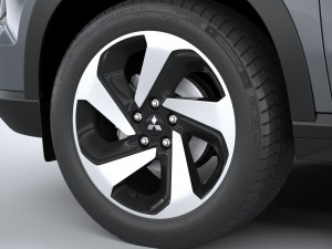 Mitsubishi Xforce 2024 3D Model