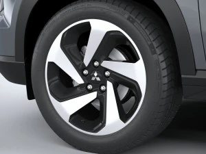 Mitsubishi Xforce 2024 3D Model