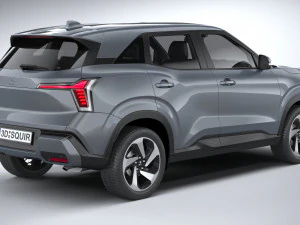 Mitsubishi Xforce 2024 3D Model