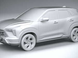 Mitsubishi Xforce 2024 3D Model