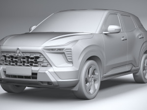 Mitsubishi Xforce 2024 3D Model
