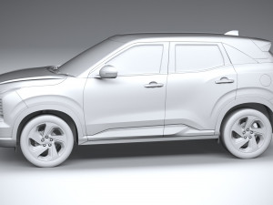 Mitsubishi Xforce 2024 3D Model