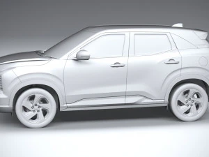 Mitsubishi Xforce 2024 3D Model