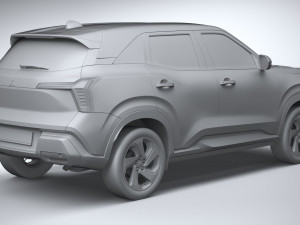 Mitsubishi Xforce 2024 3D Model