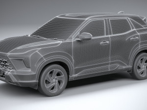 Mitsubishi Xforce 2024 3D Model
