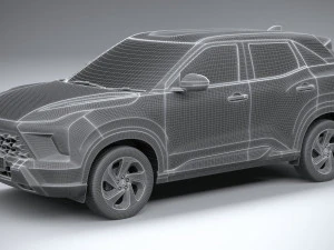 Mitsubishi Xforce 2024 3D Model