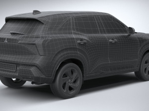Mitsubishi Xforce 2024 3D Model