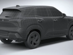 Mitsubishi Xforce 2024 3D Model