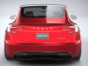 Tesla Model 3 2024 3D 模型