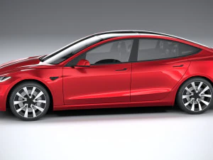 Tesla Model 3 2024 3D Model
