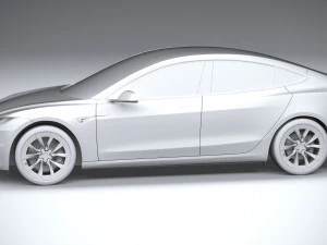 Tesla Model 3 2024 3D Model