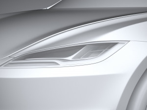 Tesla Model 3 2024 3D 模型
