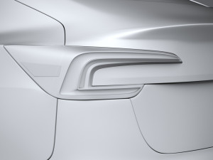 Tesla Model 3 2024 3D 模型