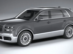 Toyota Century 2024 3D Модель