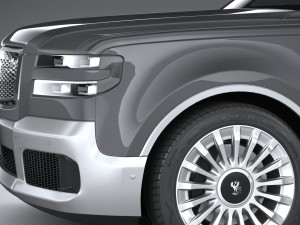 Toyota Century 2024 3D Модель