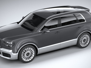 Toyota Century 2024 3D Модель