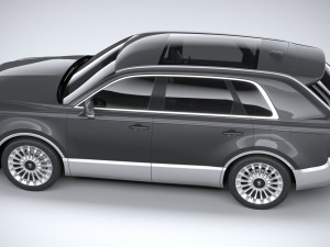 Toyota Century 2024 3D Модель
