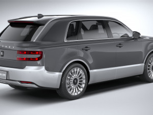 Toyota Century 2024 3D Модель