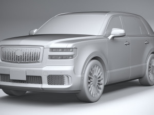 Toyota Century 2024 3D Модель