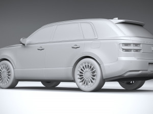 Toyota Century 2024 3D Модель