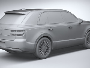 Toyota Century 2024 3D Модель