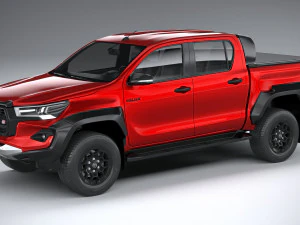 Toyota Hilux GR Sport 2 2024 3D Model