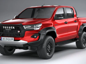 Toyota Hilux GR Sport 2 2024 3D Model