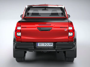 Toyota Hilux GR Sport 2 2024 3D Model