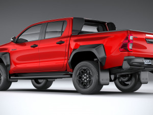 Toyota Hilux GR Sport 2 2024 3D 모델