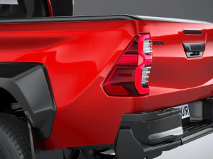 Toyota Hilux GR Sport 2 2024 3D Model