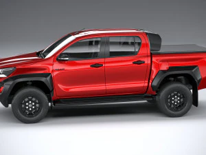 Toyota Hilux GR Sport 2 2024 3D Model