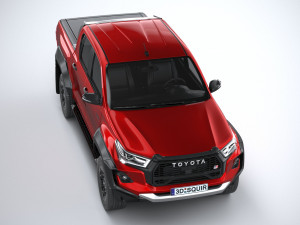 Toyota Hilux GR Sport 2 2024 3D 모델