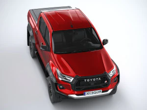 Toyota Hilux GR Sport 2 2024 3D Model
