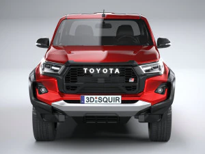 Toyota Hilux GR Sport 2 2024 3D Model