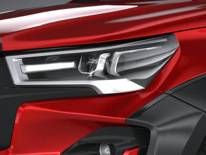 Toyota Hilux GR Sport 2 2024 3D Model