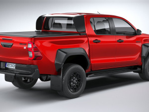 Toyota Hilux GR Sport 2 2024 3D 모델