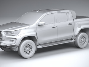 Toyota Hilux GR Sport 2 2024 3D 모델