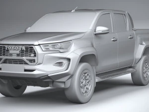 Toyota Hilux GR Sport 2 2024 3D Model
