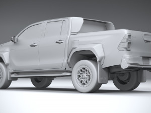 Toyota Hilux GR Sport 2 2024 3D 모델