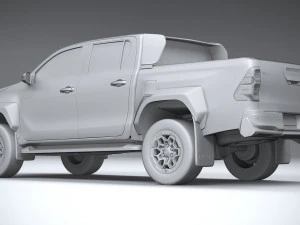 Toyota Hilux GR Sport 2 2024 3D Model