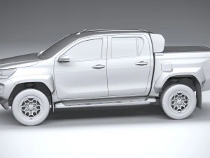 Toyota Hilux GR Sport 2 2024 3D Model